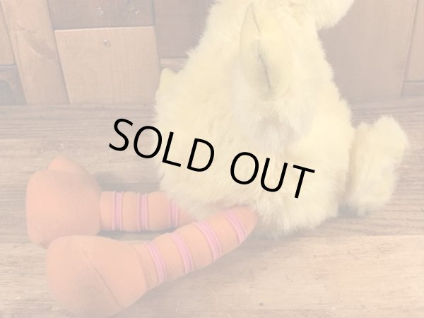 90年代のセサミストリートのビッグバードのビンテージのぬいぐるみ