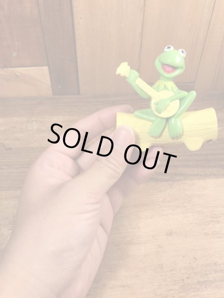 マペットショウのカーミットのヴィンテージのおもちゃ