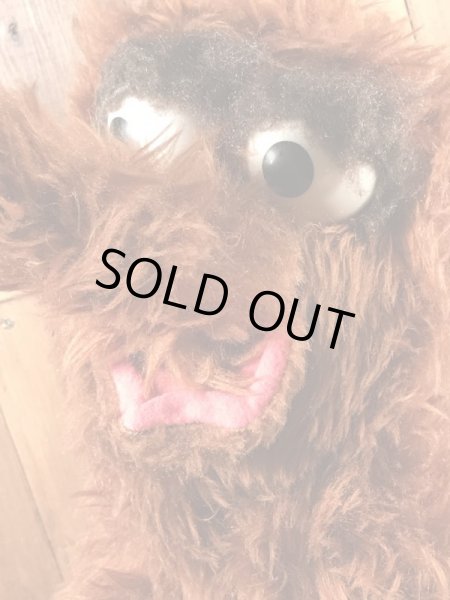 セサミストリートのスナッフィーのヴィンテージのトイ