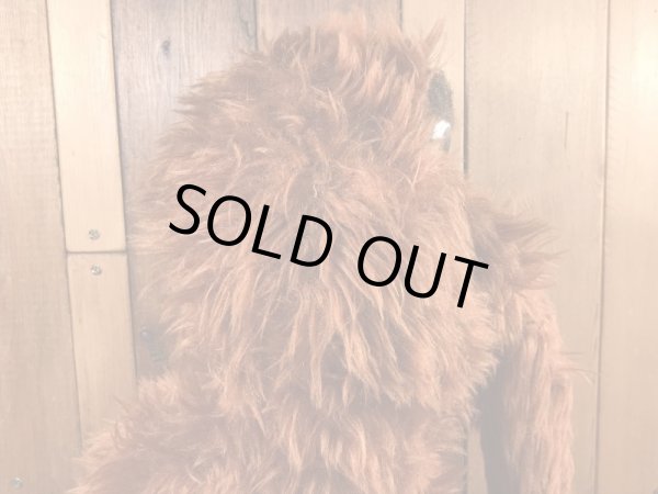 70年代のセサミストリートのスナッフィーのビンテージのぬいぐるみ