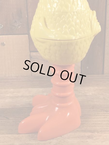 セサミストリートのビッグバードのヴィンテージのおもちゃ