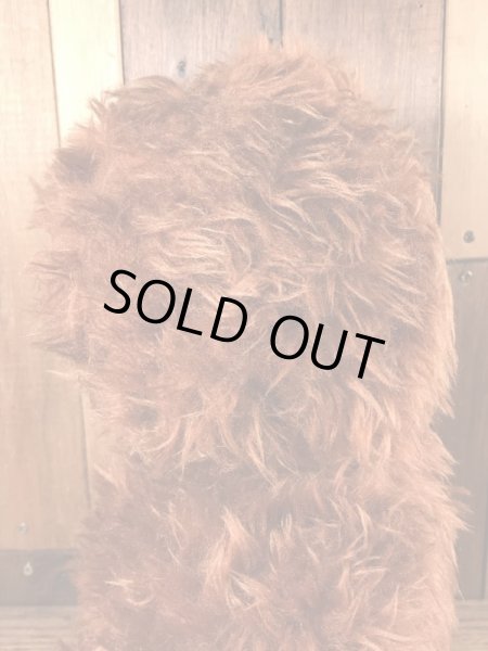 70年代のセサミストリートのスナッフィーのビンテージのぬいぐるみ