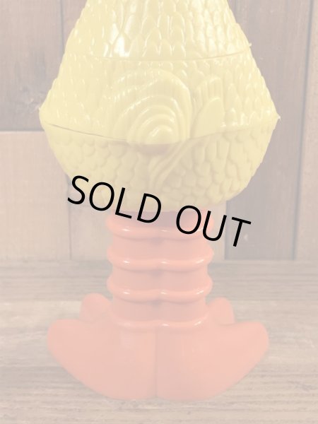 セサミストリートのビッグバードのヴィンテージのおもちゃ