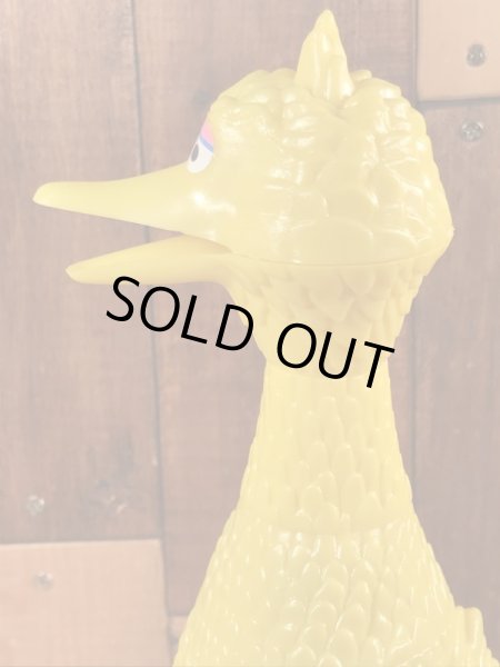 70年代のセサミストリートのビッグバードのビンテージのシャープスタッキングトイ