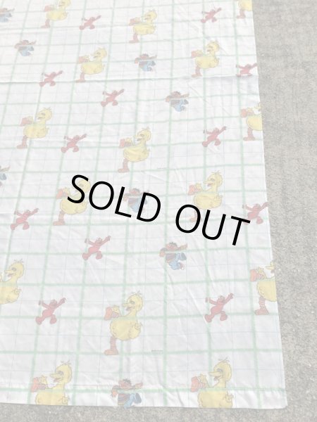 90年代のセサミストリートのビンテージのフラットシーツ