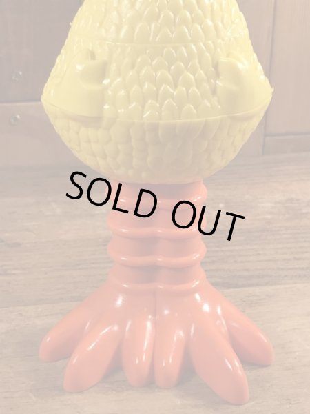 セサミストリートのビッグバードのヴィンテージのおもちゃ