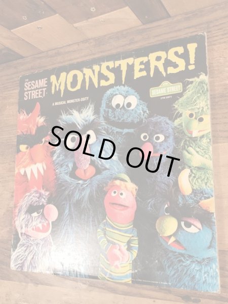 70年代のセサミストリートのヴィンテージのレコード