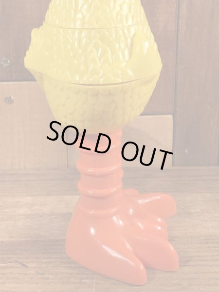 セサミストリートのビッグバードのヴィンテージのおもちゃ