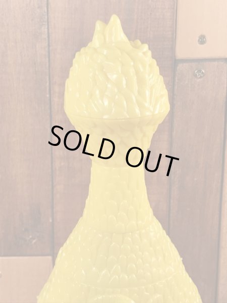 70年代のセサミストリートのビッグバードのビンテージのシャープスタッキングトイ