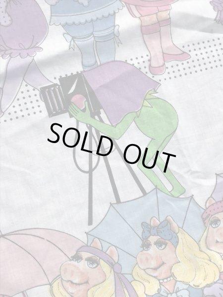 マペットショウのカーミットとミスピギーのヴィンテージ雑貨