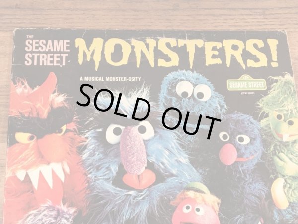 70年代のセサミストリートのヴィンテージのレコード