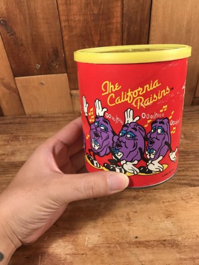 画像3: The California Raisins “Champion Raisins” Tin Can　カリフォルニアレーズンズ　ビンテージ　Tin缶　80年代