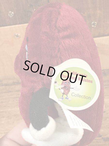 カリフォルニアレーズンのビンテージのぬいぐるみ