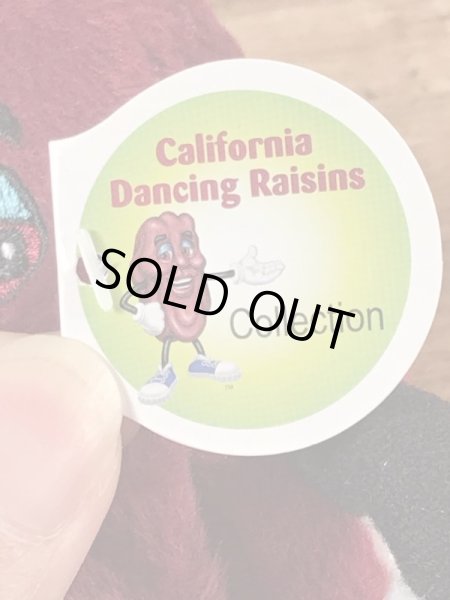 カリフォルニアレーズンのビンテージのぬいぐるみ