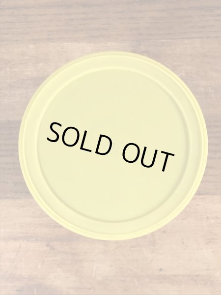 80年代のカリフォルニアレーズンのビンテージのTin缶