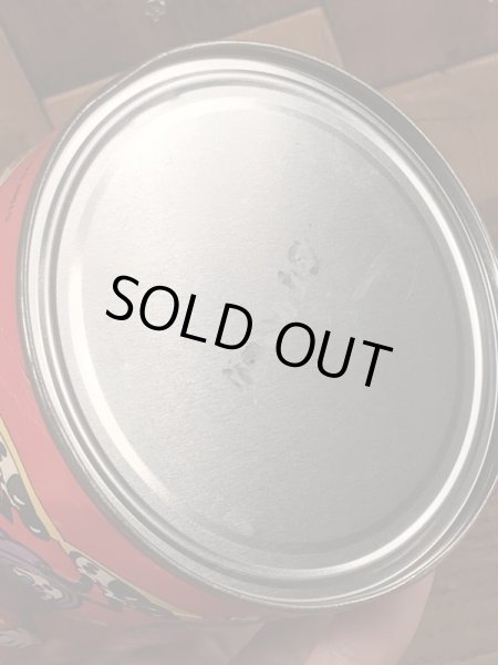 80年代のカリフォルニアレーズンのヴィンテージのTin缶