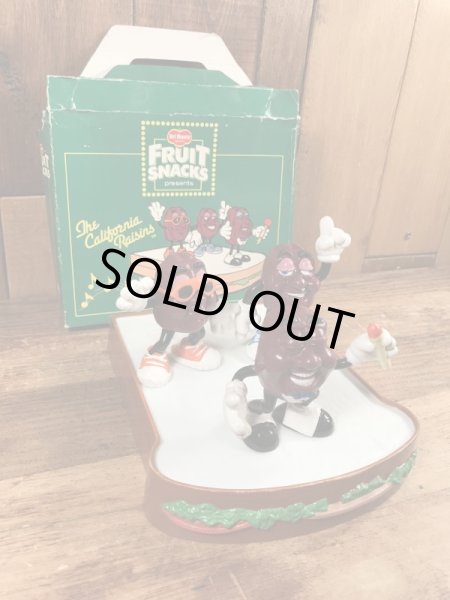 80年代のカリフォルニアレーズンのビンテージのPVCフィギュア