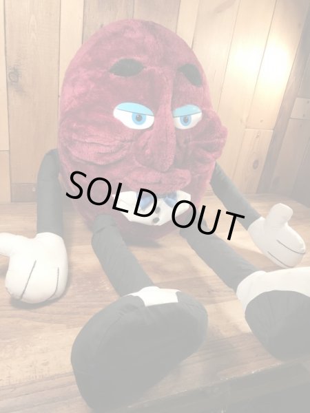 80年代のカリフォルニアレーズンのビンテージのぬいぐるみ