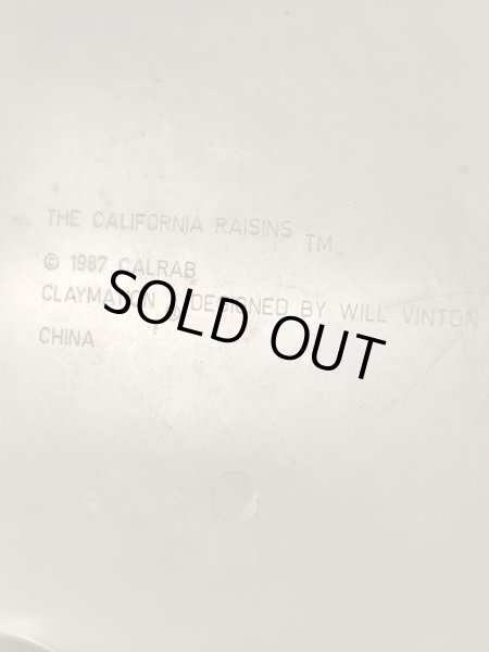 80年代のカリフォルニアレーズンのビンテージのPVCフィギュア