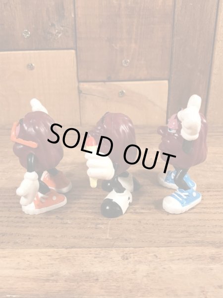 80年代のカリフォルニアレーズンのビンテージのPVCフィギュア