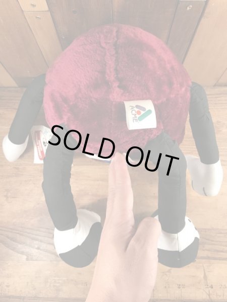 80年代のアドバタイジングキャラクターのカリフォルニアレーズンのヴィンテージのぬいぐるみ