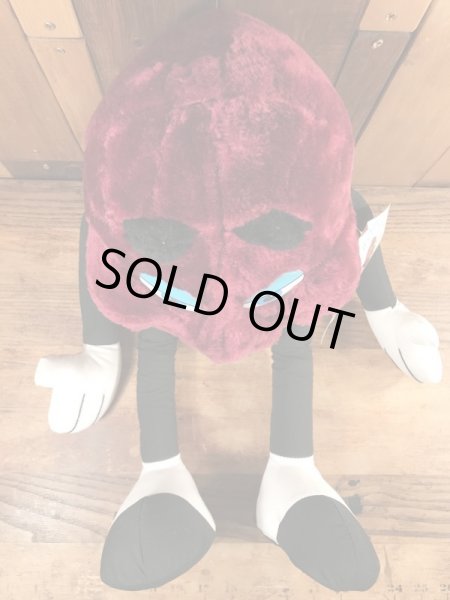 80年代のカリフォルニアレーズンのビンテージのぬいぐるみ