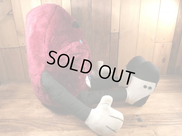 80年代のカリフォルニアレーズンのビンテージのぬいぐるみ