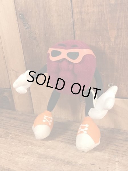 80年代のカリフォルニアレーズンのヴィンテージのベンダブルドール