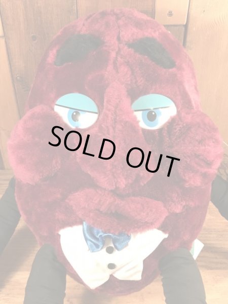 80年代のカリフォルニアレーズンのビンテージのぬいぐるみ