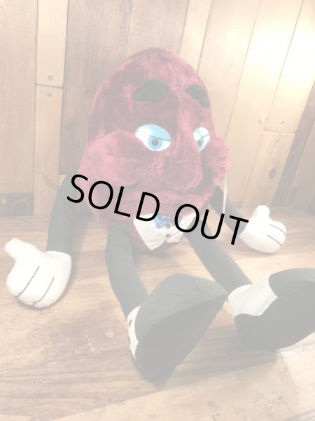 80年代のカリフォルニアレーズンのビンテージのぬいぐるみ