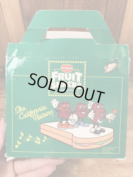 デルモンテのカリフォルニアレーズンのヴィンテージのトイ