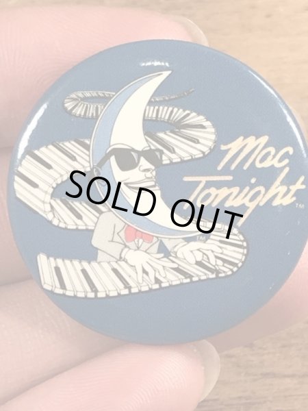 80年代のマクドナルドのマックトゥナイトのビンテージの缶バッジ