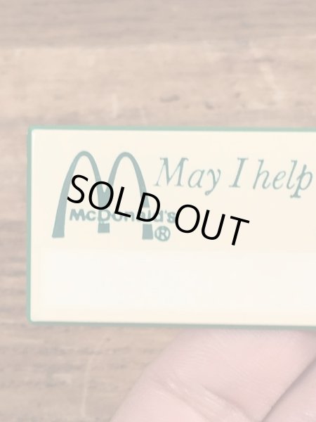 マクドナルドのビンテージの雑貨