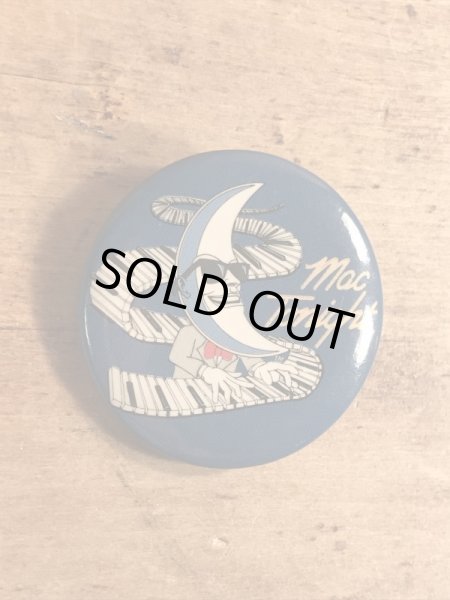 80年代のマクドナルドのマックトゥナイトのビンテージの缶バッジ