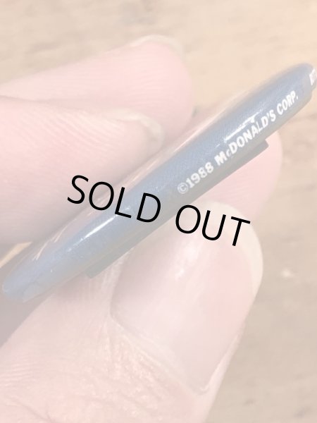 80年代のマクドナルドのマックトゥナイトのビンテージのマグネット