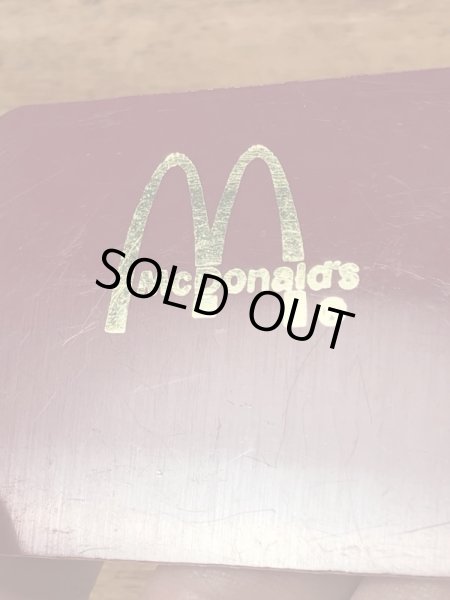 80年代のマクドナルドのビンテージのネームバッジ
