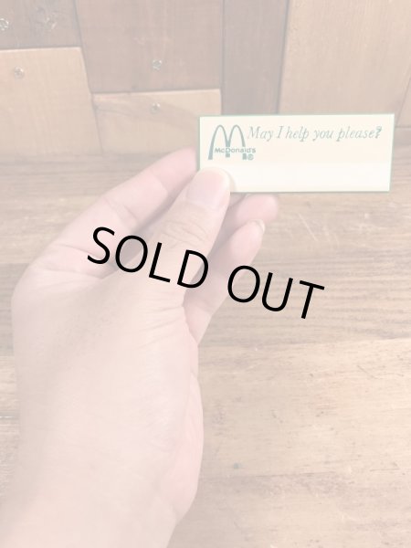 マクドナルドのビンテージの雑貨