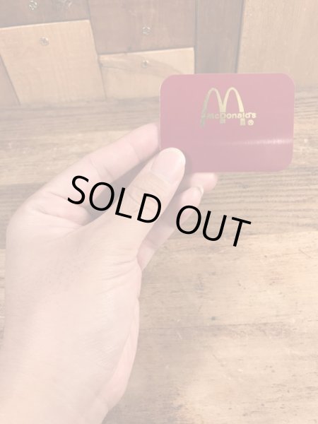 80年代のマクドナルドのビンテージのネームバッジ