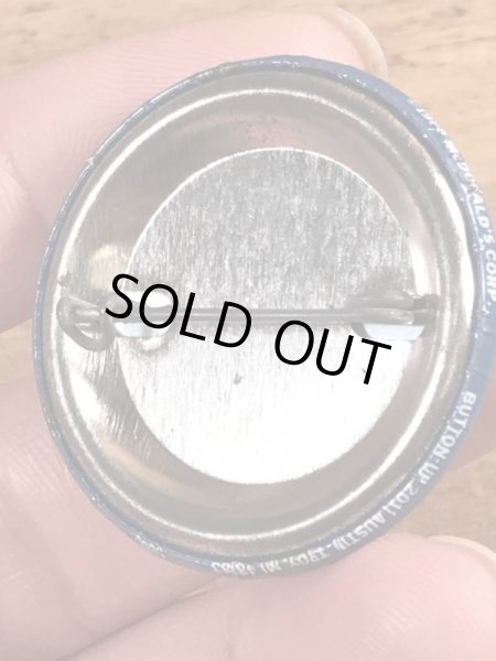 80年代のマクドナルドのマックトゥナイトのビンテージの缶バッジ