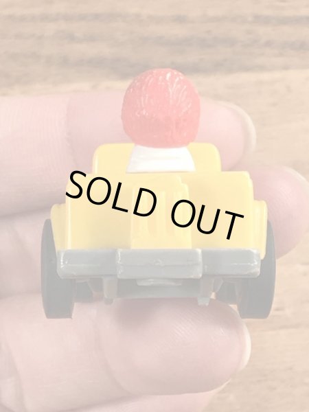 80年代のマクドナルドのロナルドのビンテージのプルバックカー