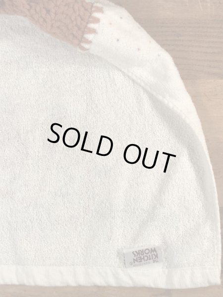 80年代のカリフォルニアレーズンのヴィンテージのキッチンタオル