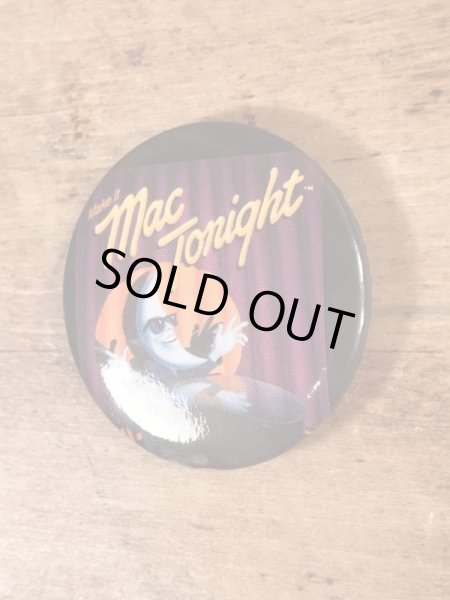 80年代のマクドナルドのマックトゥナイトのヴィンテージのマグネット