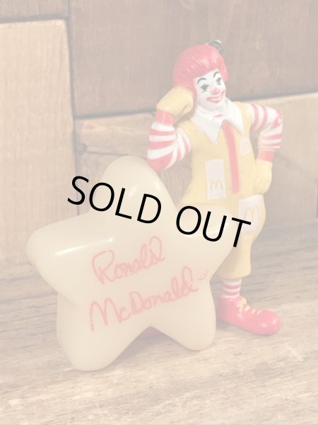 80年代のマクドナルドのロナルドのビンテージのPVCフィギュア