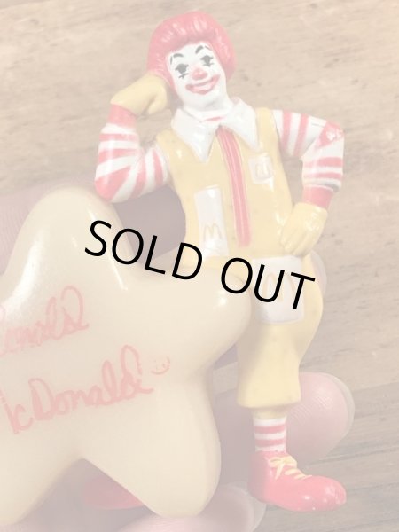マクドナルドのロナルドのヴィンテージトイ