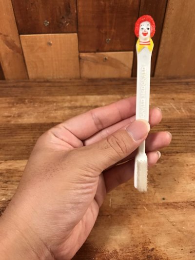 画像2: McDonald's “Ronald” Toothbrush　ロナルド　ビンテージ　歯ブラシ　マクドナルド　80年代