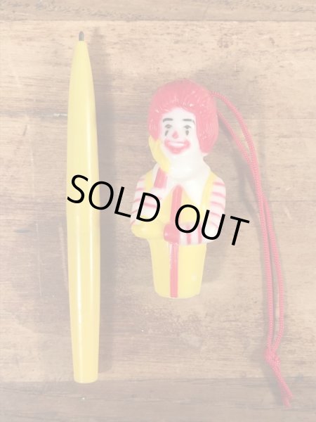 80年代のマクドナルドのロナルドのヴィンテージ雑貨