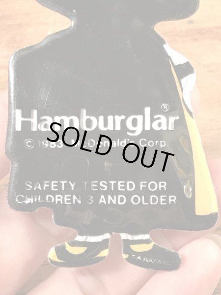 マクドナルドのハンバーグラーのヴィンテージの雑貨