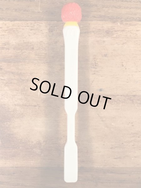 80年代のマクドナルドのロナルドのヴィンテージの歯ブラシ