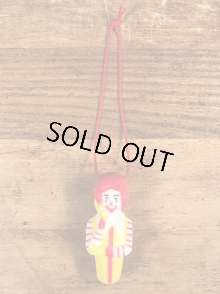 80年代のマクドナルドのロナルドのビンテージのペントッパー