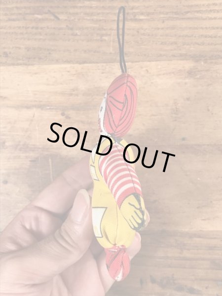 マクドナルドのロナルドのビンテージのオーナメントドール